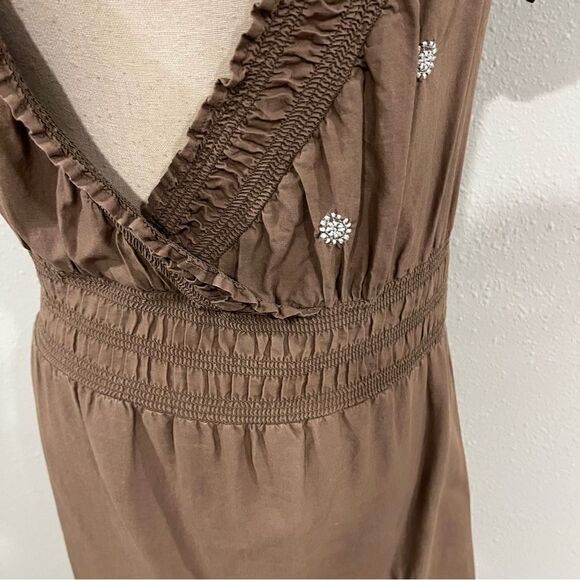 Clearance!!! Embroidered v-neck dress - Picture 3 of 12